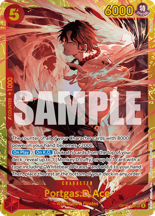 Portgas.D.Ace (Character) (OP16-118) (SEC)