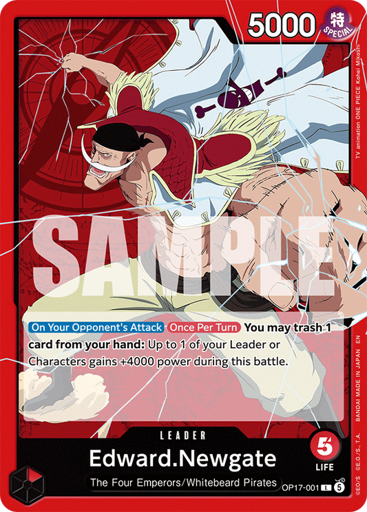 Edward.Newgate (Leader) (OP17-001) (L)