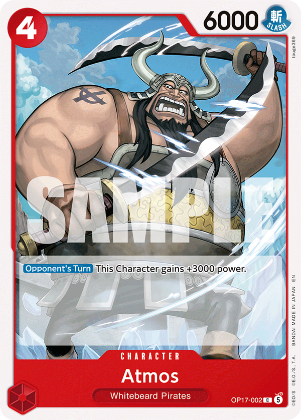 Atmos (Character) (OP17-002) (C)
