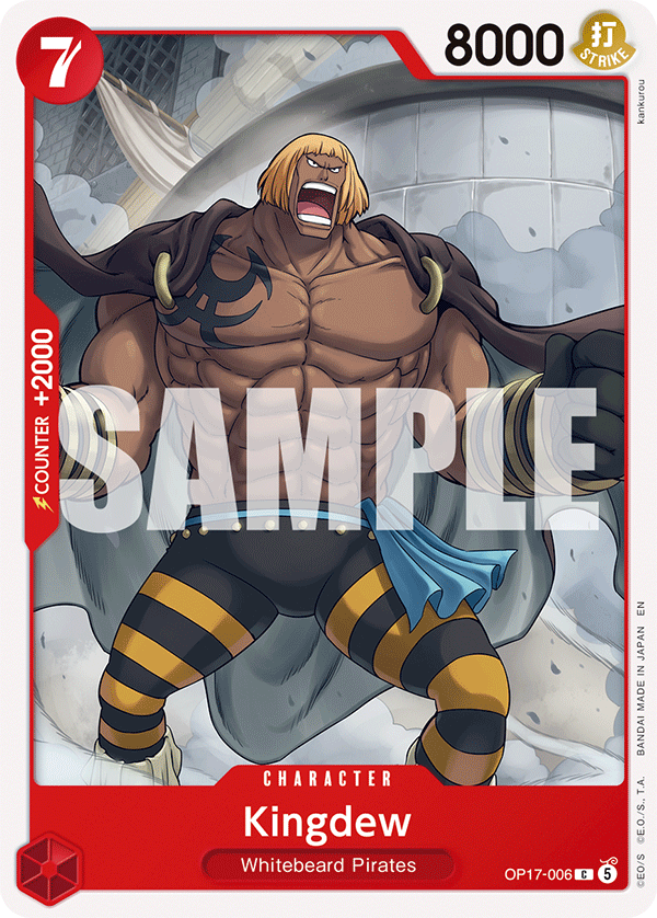 Kingdew (Character) (OP17-006) (C)