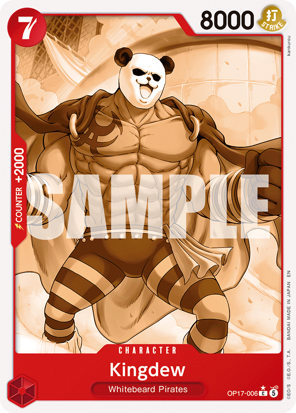 Kingdew (Character) (OP17-006) (C) (Alternate Art)