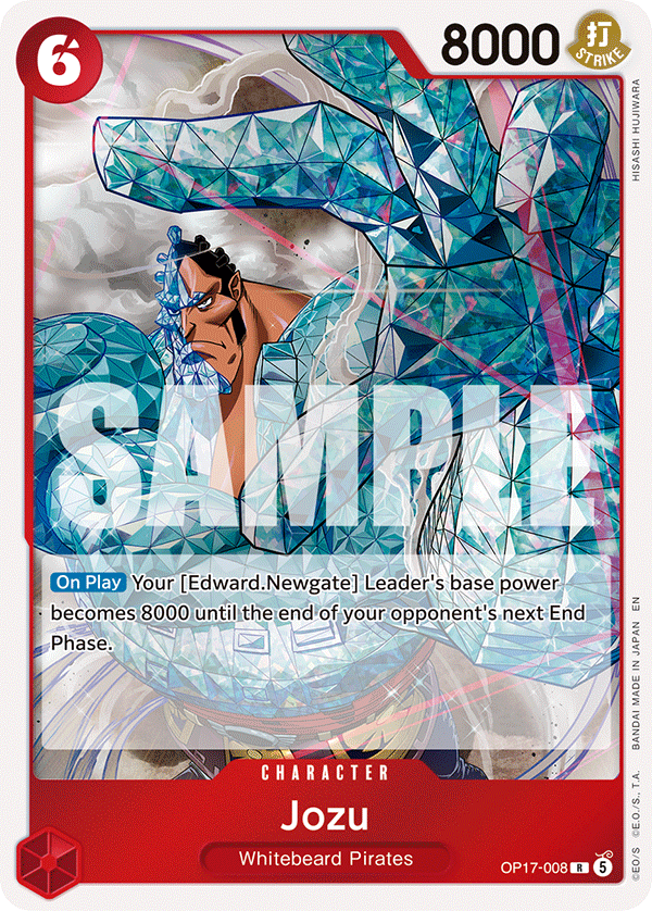 Jozu (Character) (OP17-008) (R)