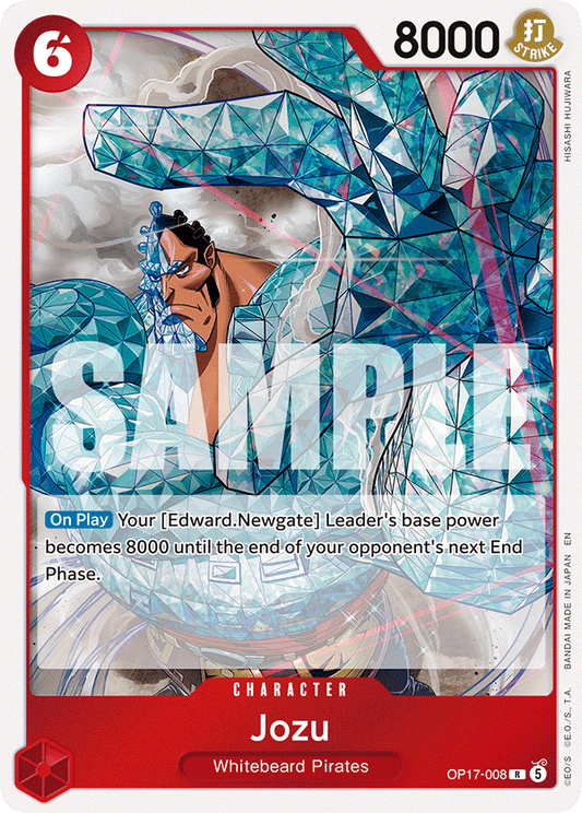 Jozu (Character) (OP17-008) (R)