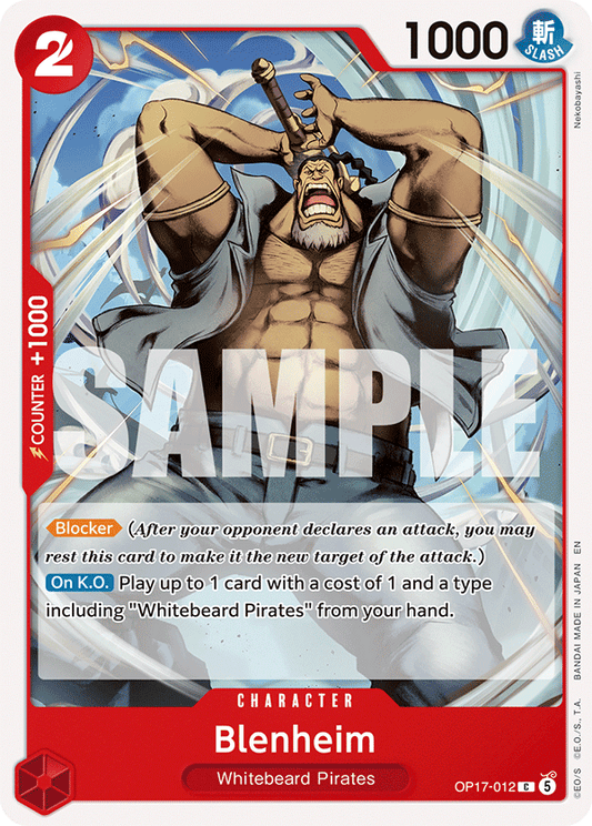 Blenheim (Character) (OP17-012) (C)