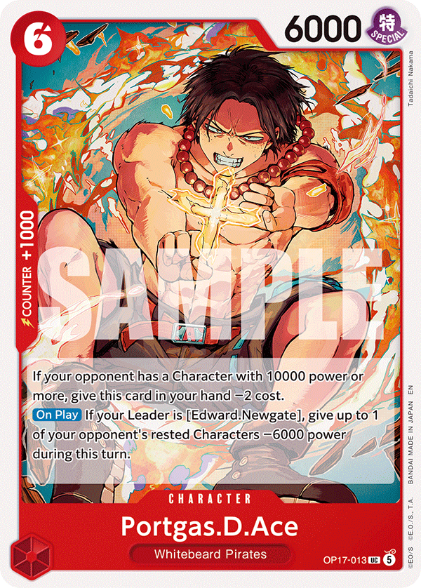 Portgas.D.Ace (Character) (OP17-013) (UC)