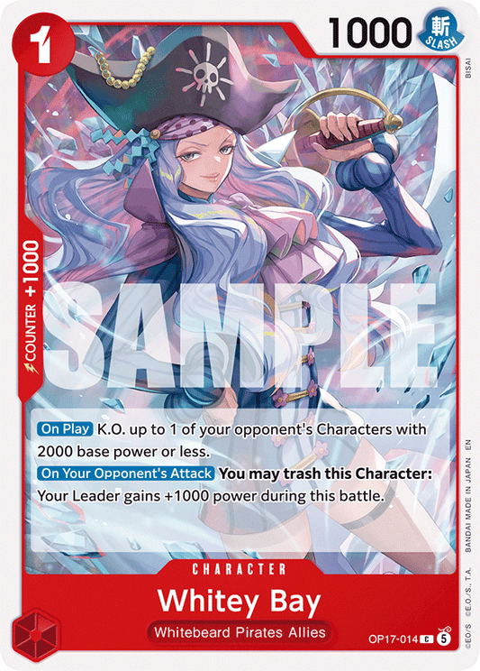 Whitey Bay (Character) (OP17-014) (C)