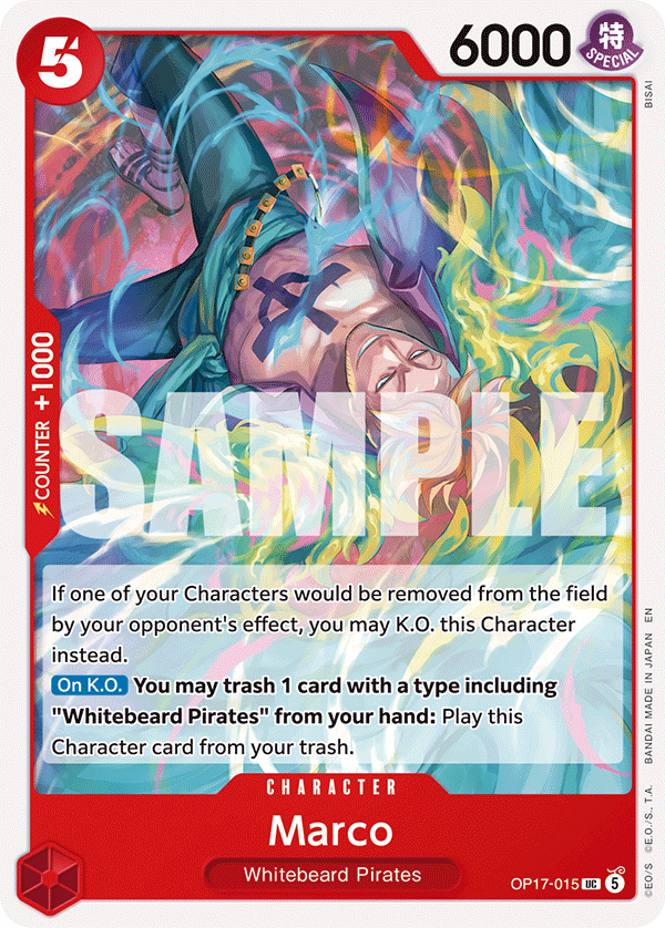 Marco (Character) (OP17-015) (UC)
