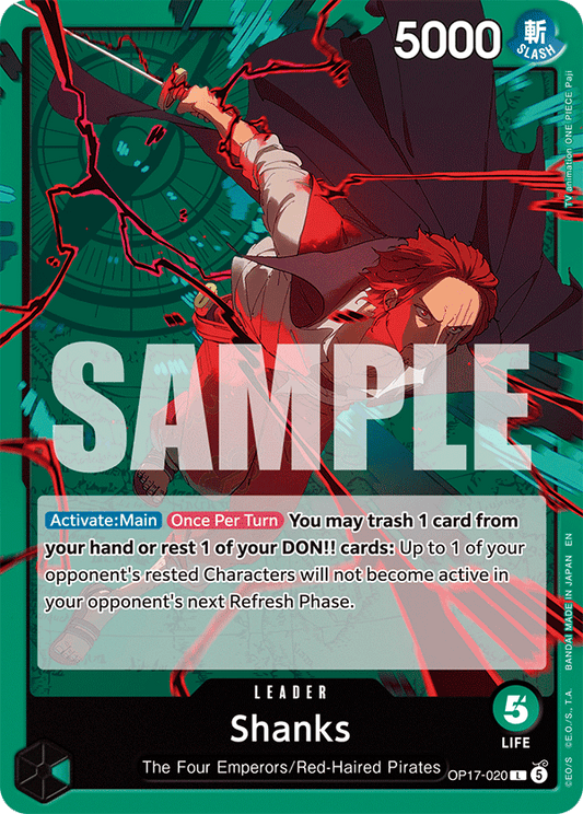Shanks (Leader) (OP17-020) (L)