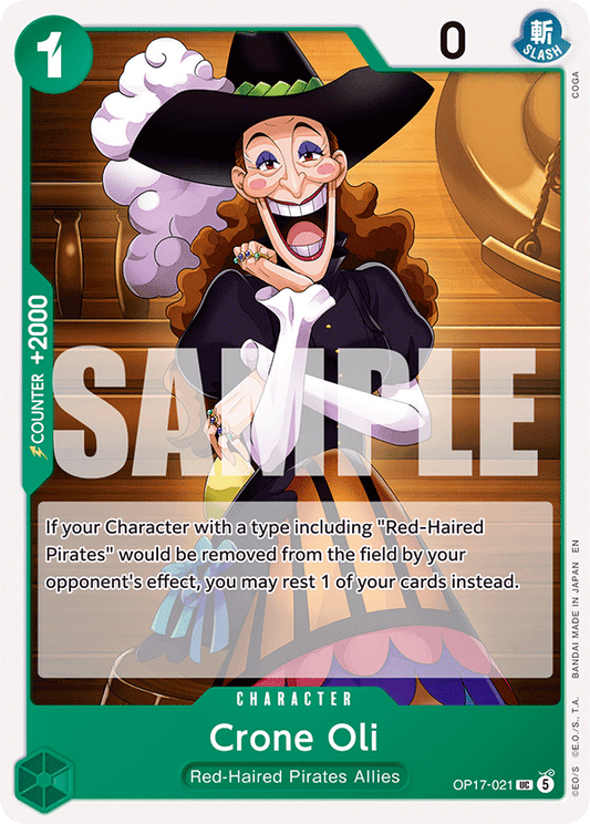 Crone Oli (Character) (OP17-021) (UC)