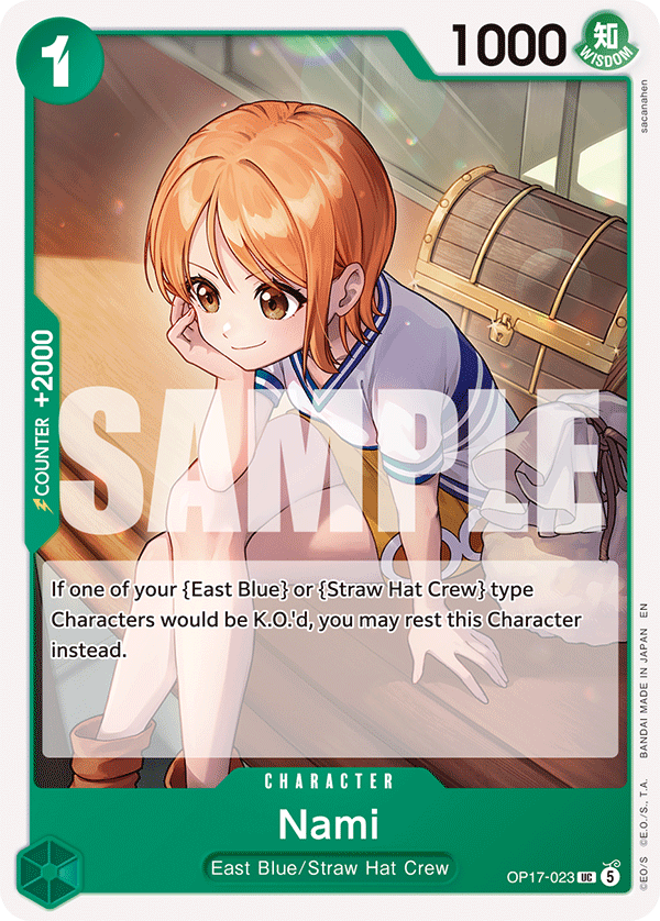 Nami (Character) (OP17-023) (UC)