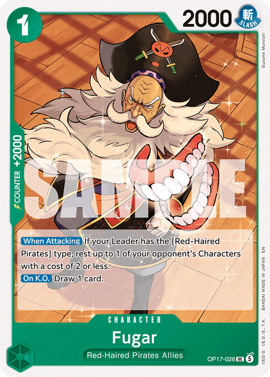 Fugar (Character) (OP17-026) (UC)