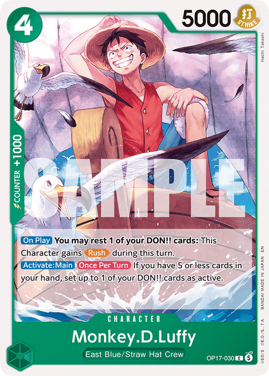 Monkey.D.Luffy (Character) (OP17-030) (C)