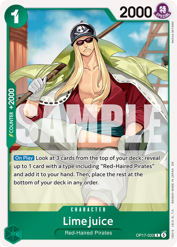 Limejuice (Character) (OP17-032) (R)