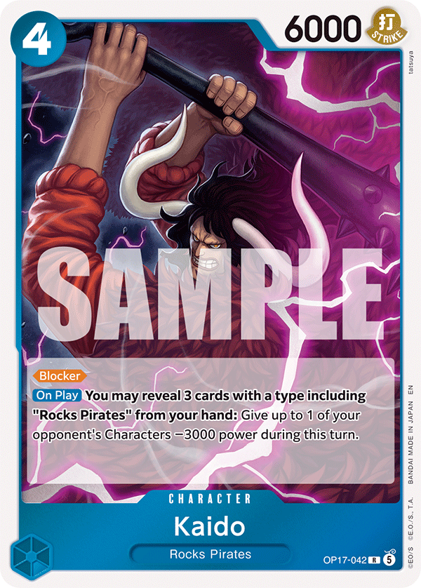 Kaido (Character) (OP17-042) (R)