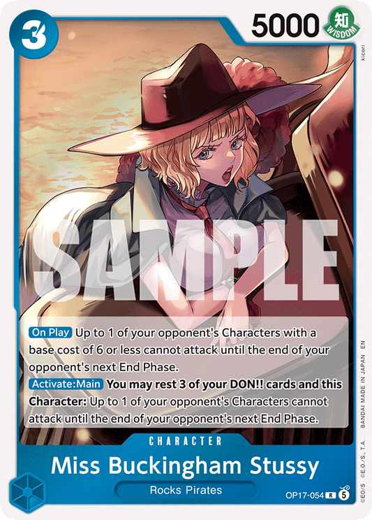 Miss Buckingham Stussy (Character) (OP17-054) (R)