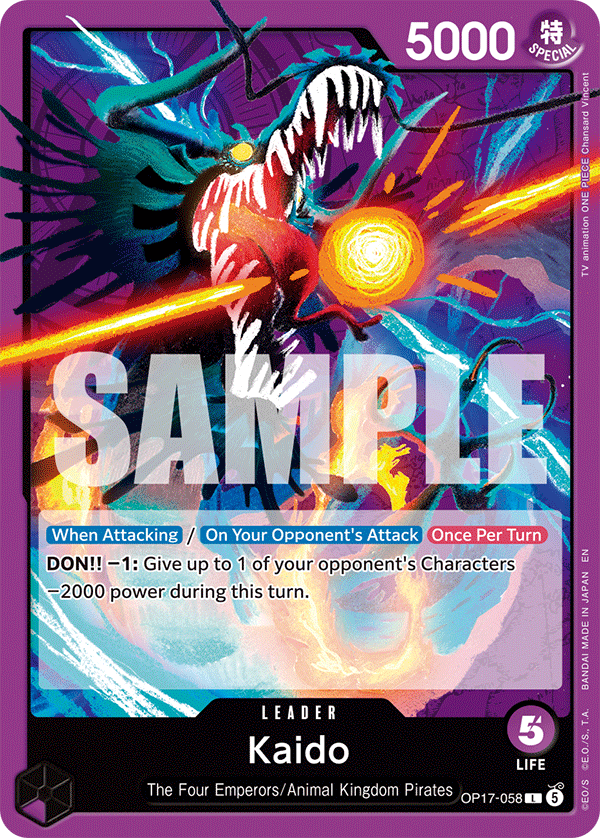 Kaido (Leader) (OP17-058) (L)