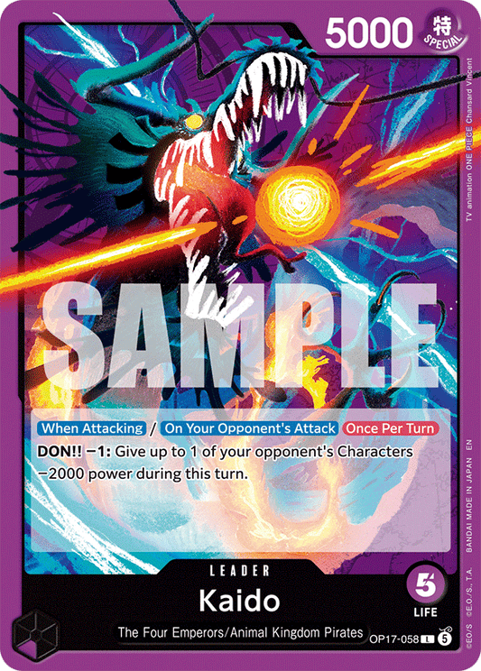 Kaido (Leader) (OP17-058) (L)