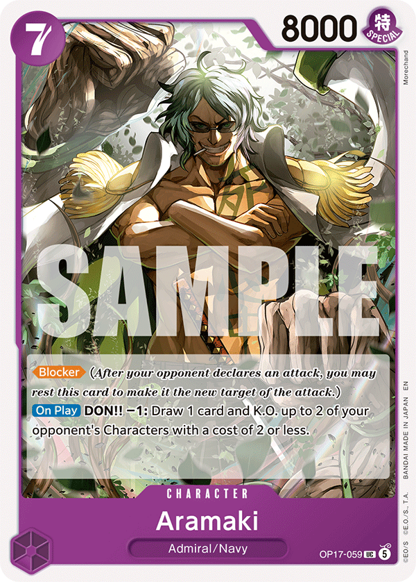 Aramaki (Character) (OP17-059) (UC)