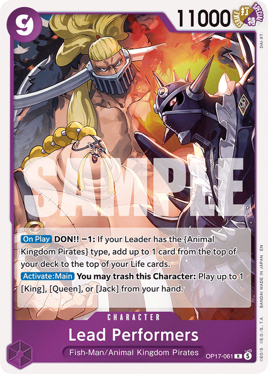Lead Performers (Character) (OP17-061) (R)