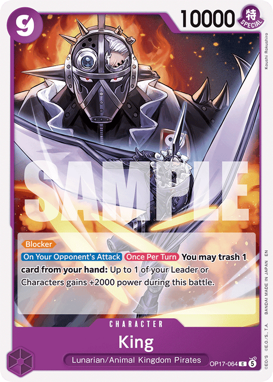 King (Character) (OP17-064) (C)