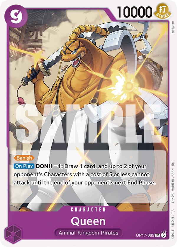 Queen (Character) (OP17-065) (UC)