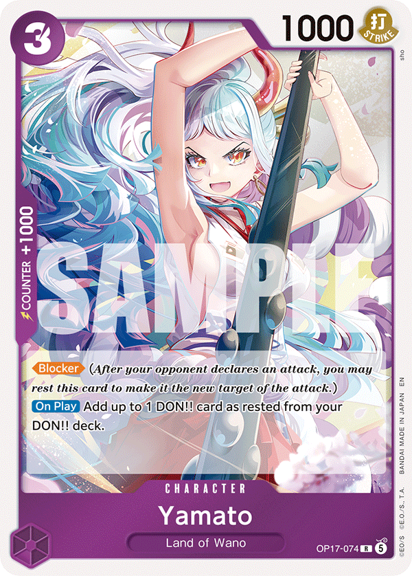 Yamato (Character) (OP17-074) (R)