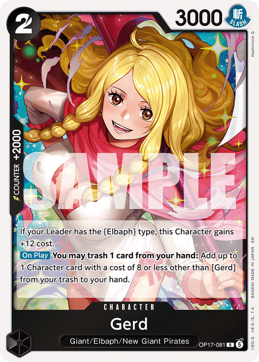 Gerd (Character) (OP17-081) (R)
