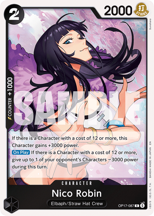 Nico Robin (Character) (OP17-087) (R)