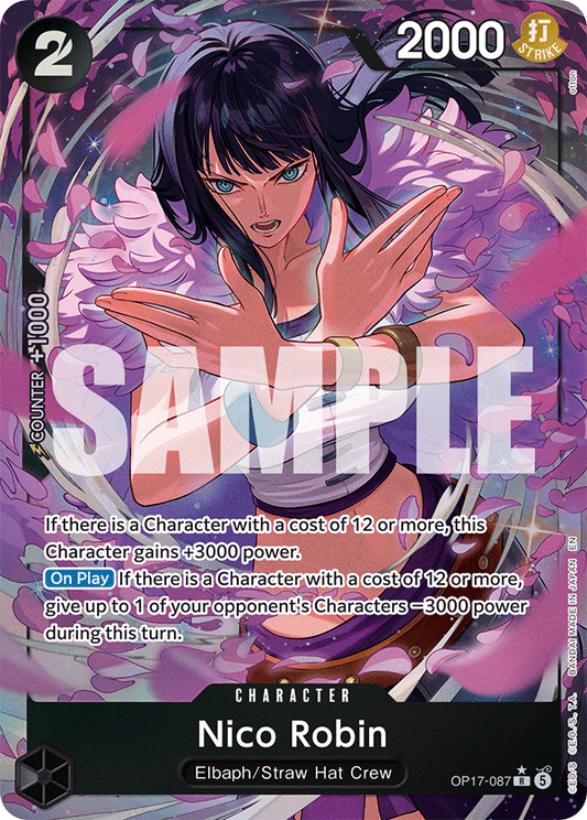 Nico Robin (Character) (OP17-087) (R) (Alternate Art)