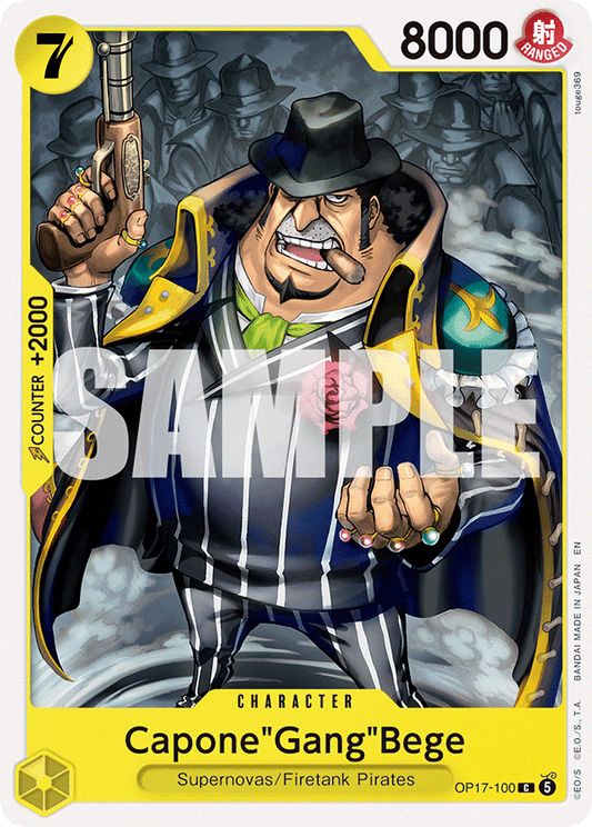 Capone"Gang"Bege (Character) (OP17-100) (C)