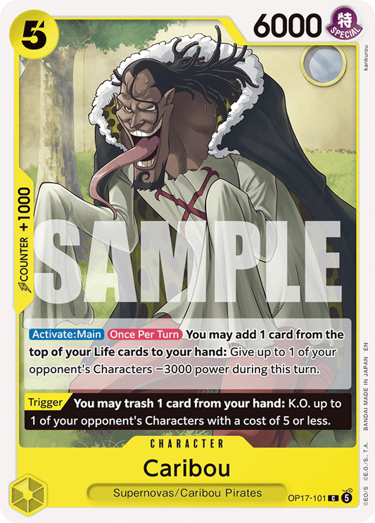 Caribou (Character) (OP17-101) (C)