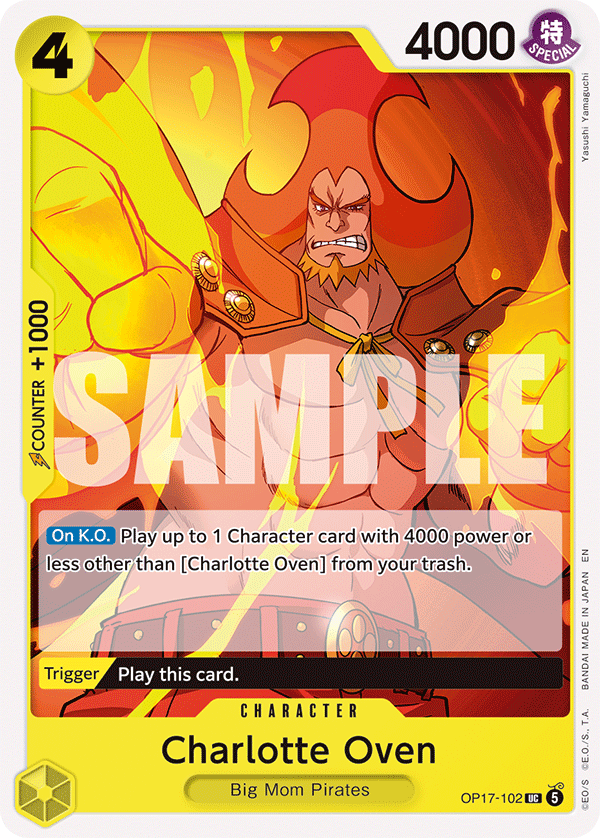Charlotte Oven (Character) (OP17-102) (UC)