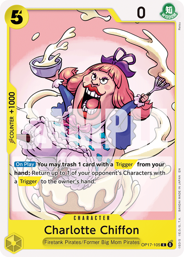 Charlotte Chiffon (Character) (OP17-105) (C)