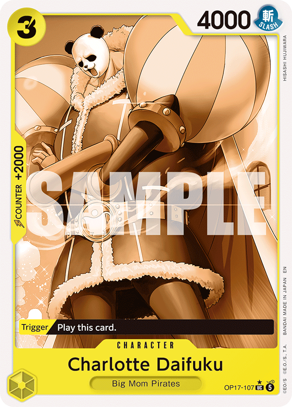 Charlotte Daifuku (Character) (OP17-107) (UC) (Alternate Art)