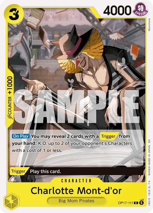 Charlotte Mont-d'or (Character) (OP17-111) (C)