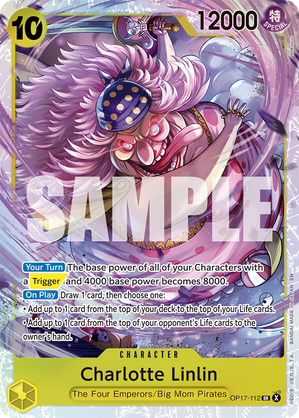 Charlotte Linlin (Character) (OP17-112) (SR)