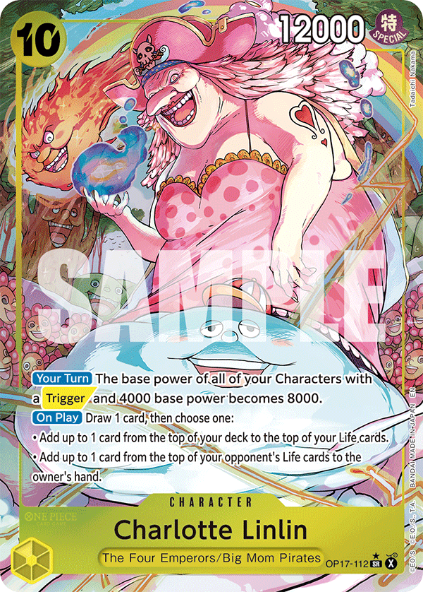 Charlotte Linlin (Character) (OP17-112) (SR) (Alternate Art)