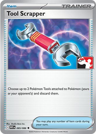 Tool Scrapper (Item) (PPS9-WHT-085/086) (Uncommon) (Play! Pokémon Stamp)