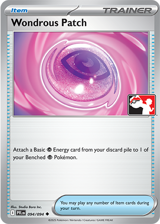 Wondrous Patch (Item) (PPS9-PFL-094/094) (Uncommon) (Play! Pokémon Stamp)