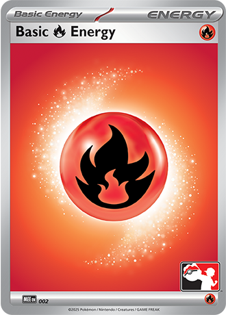 Basic Fire Energy (Basic Energy) (PPS9-MEE-002) (Play! Pokémon Stamp)