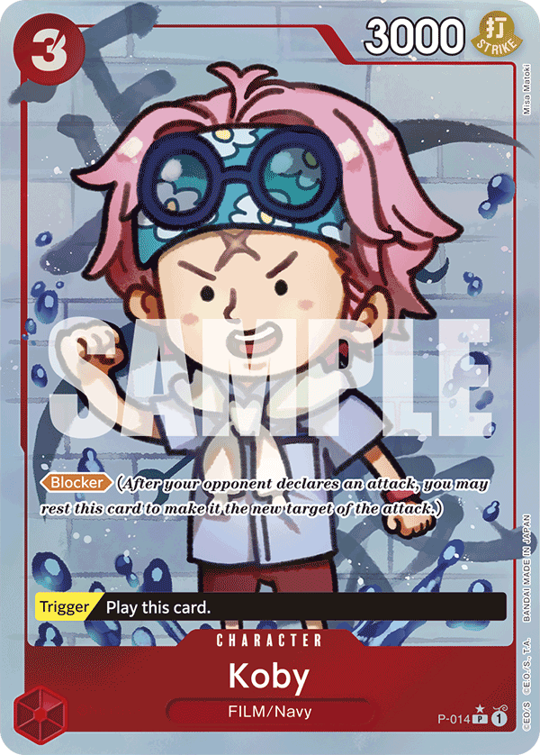 Koby (Character) (P-014) (PRB01 Reprint) (P) (Full Art)