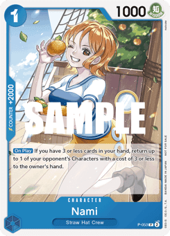 Nami (Nami Deck) (Character) (P-053) (PR) (Learn To Play Reprint)