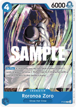 Roronoa Zoro (Nami Deck) (Character) (P-056) (PR) (Learn To Play Reprint)