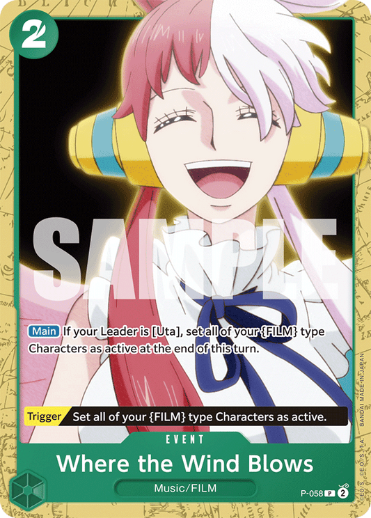 Where The Wind Blows (Event) (P-058) (ST16 Reprint) (P)