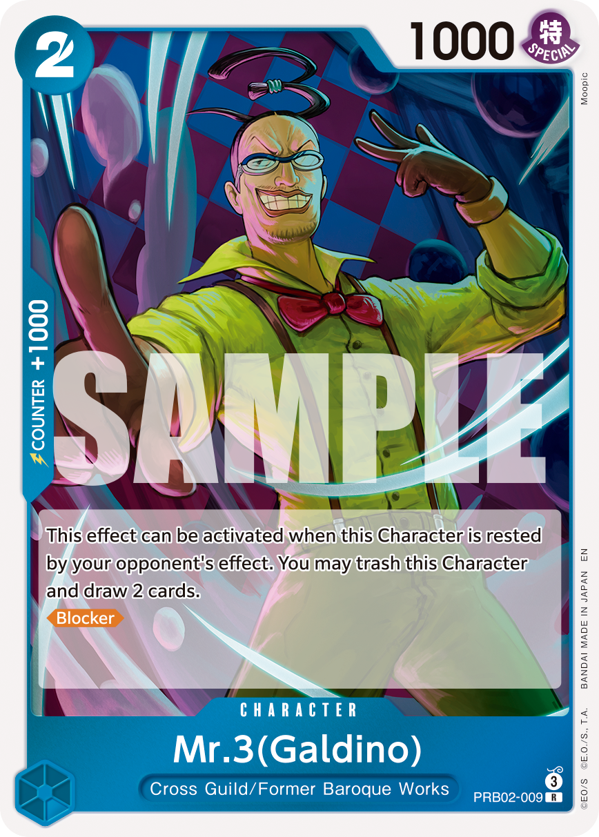 Mr. 3 (Galdino) (Character) (PRB02-009) (R)