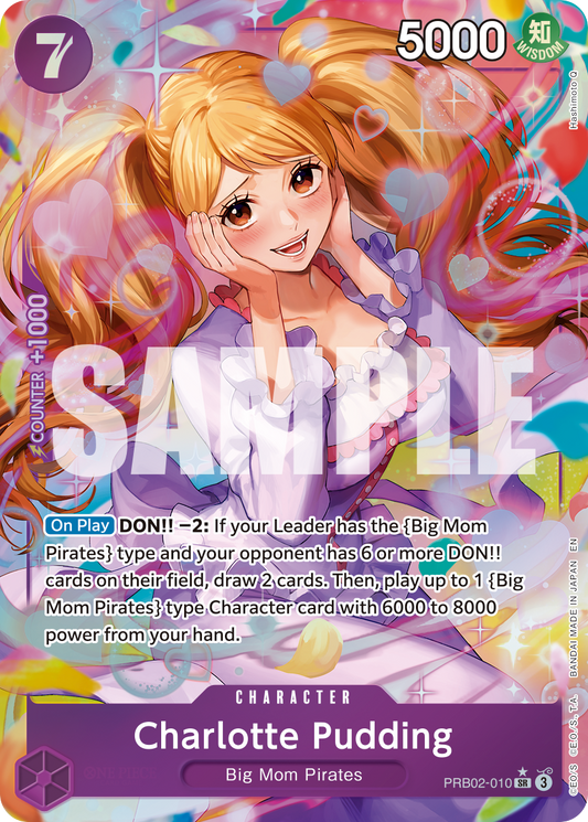 Charlotte Pudding (PRB02-010) (SR) (Alternate Art)