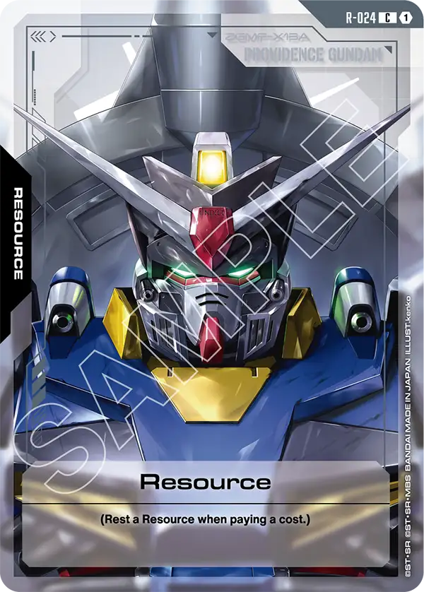 Providence Gundam (Resource) (R-024) (C)