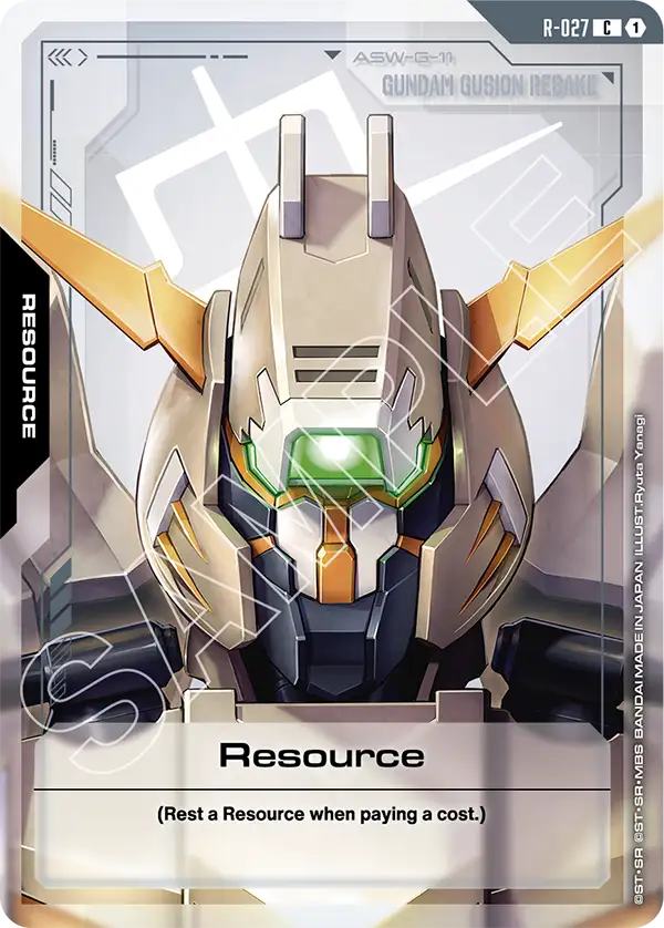 Gundam Gusion Rebake (Resource) (R-027) (C)