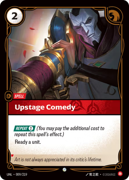 Upstage Comedy (Spell) (UNL-009/219) (C)