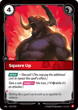 Square Up (Spell) (UNL-017/219) (U)